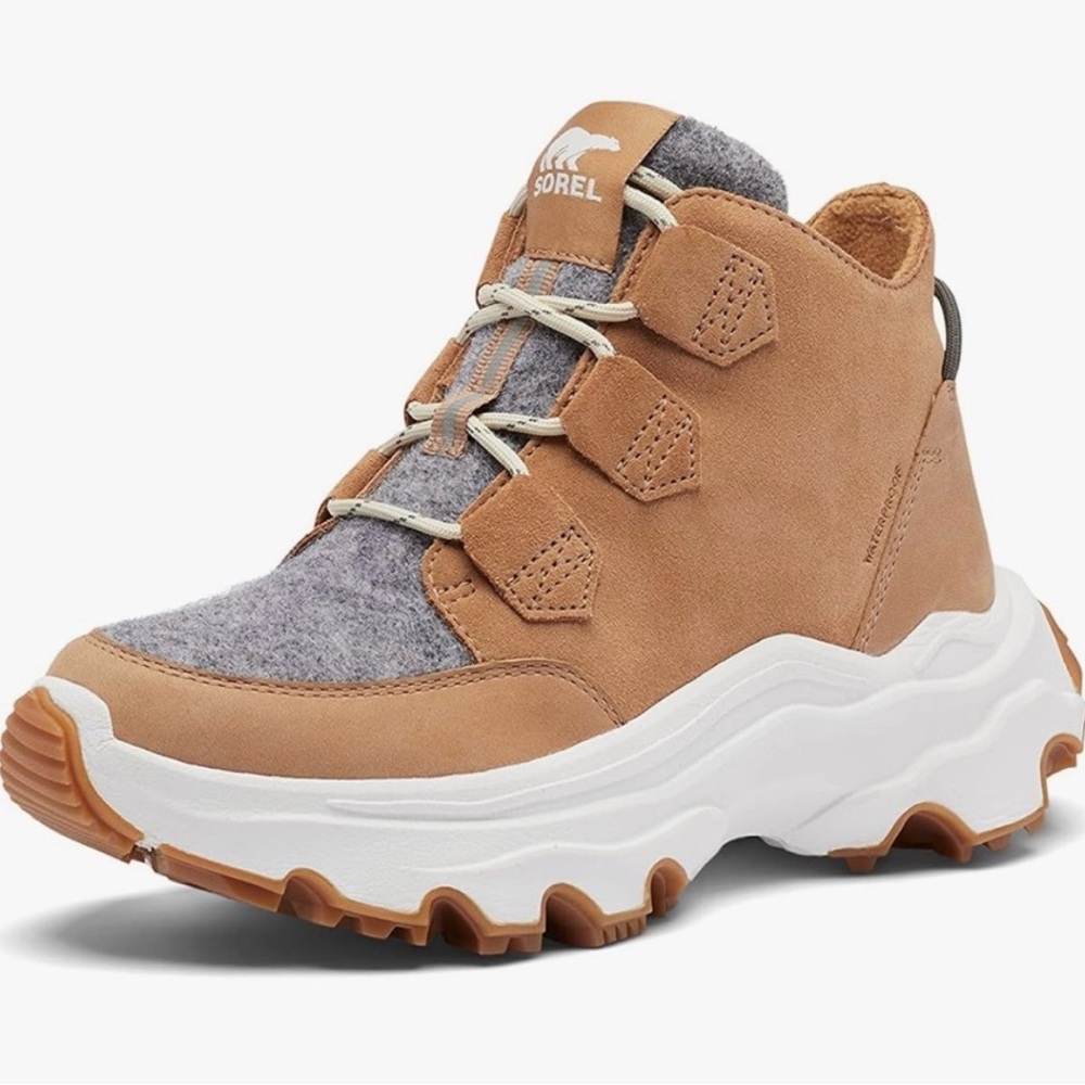 Sorel waterproof kinetic breakthrough sneaker boots